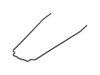 Trek Fender Part Trek-Diamant SKS 700x65 Stay 275mm Squ
